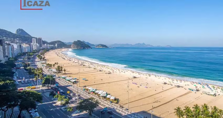 Luxuosa cobertura com vista deslumbrante para a praia de copacabana/rj