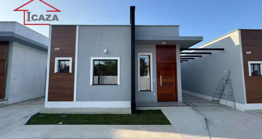 Excelente casa de condomínio no bairro pontinha - araruama