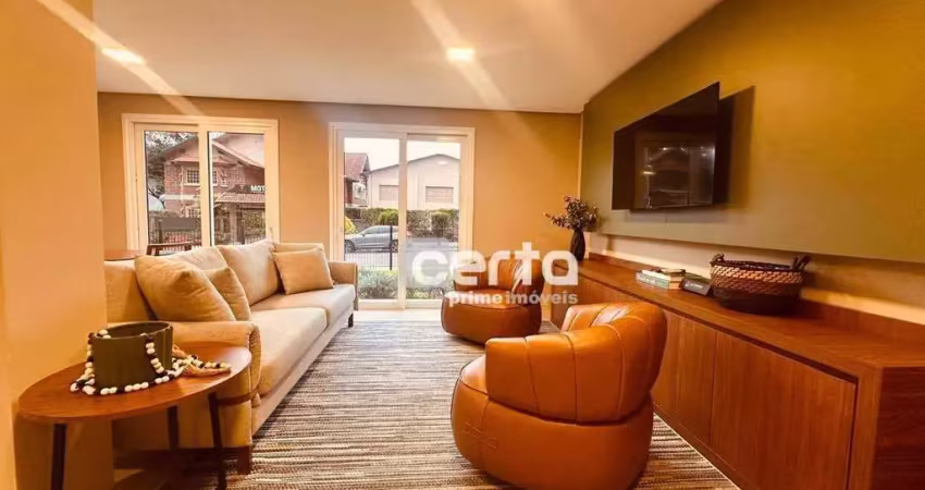 Apartamento com 2 dormitórios à venda, 69 m² - carniel - gramado/rs