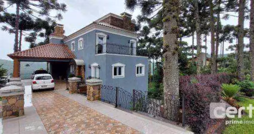Casa com 5 dormitórios à venda - aspen mountain - gramado/rs