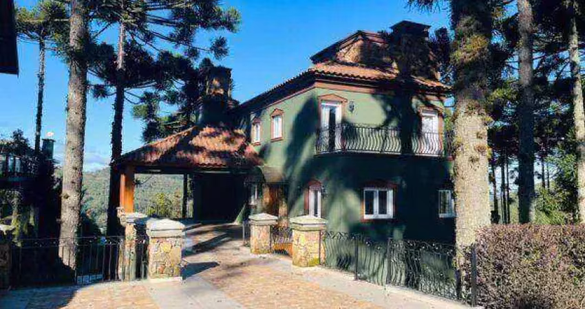Casa com 5 dormitórios à venda - aspen mountain - gramado/rs