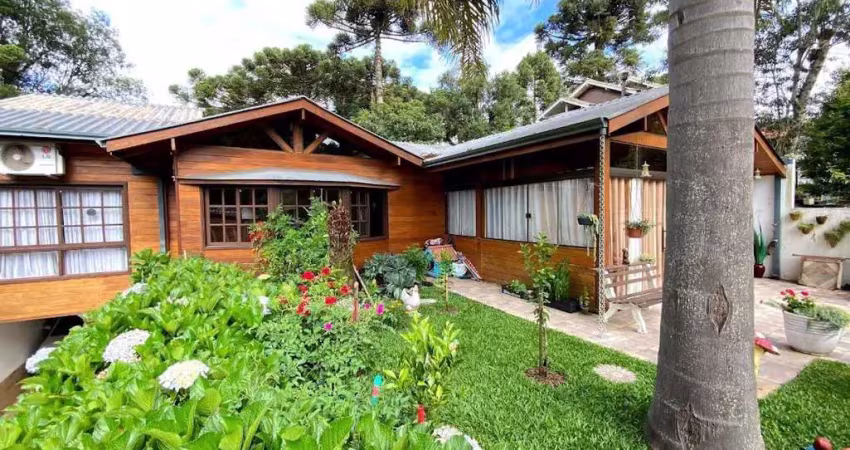 Casa com 3 dormitórios à venda, 160 m² - vila suiça - canela/rs