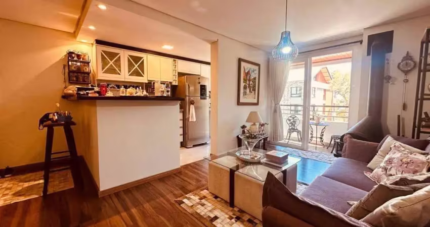 Apartamento com 2 dormitórios à venda, 84 m² - caracol - canela/rs