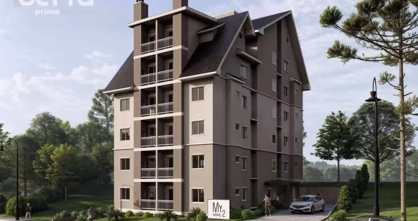 Apartamento com 2 dormitórios à venda - vale dos pinheiros - gramado/rs
