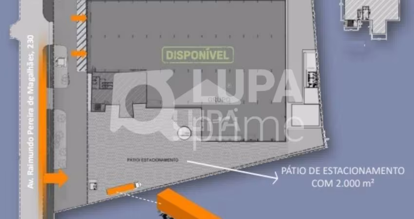 GALPÃO COMERCIAL COM 6.360M² PARA LOCAÇÃO, LAPA, SÃO PAULO
