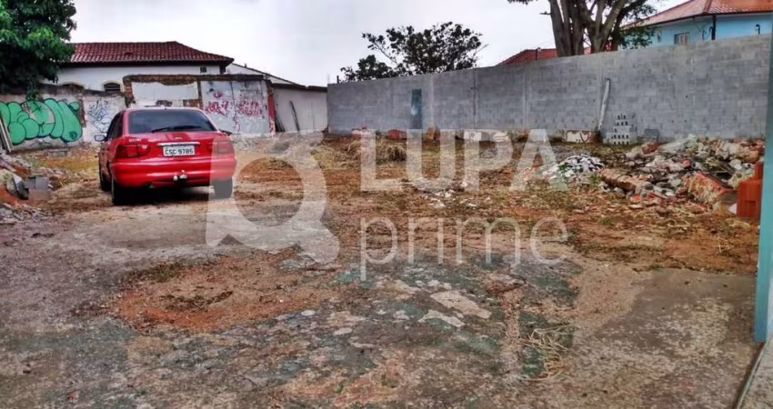 TERRENO COMERCIAL COM 500M² PARA LOCAÇÃO NO TUCURUVI