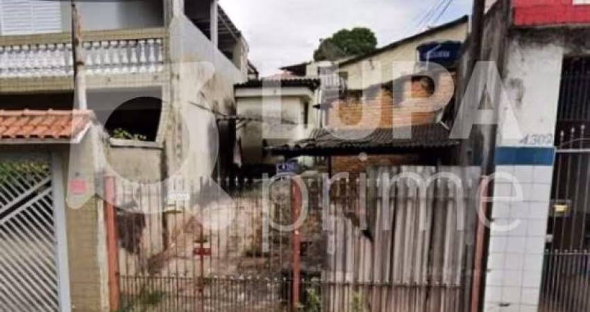 TERRENO COM 165M² À VENDA NA VILA MARIA