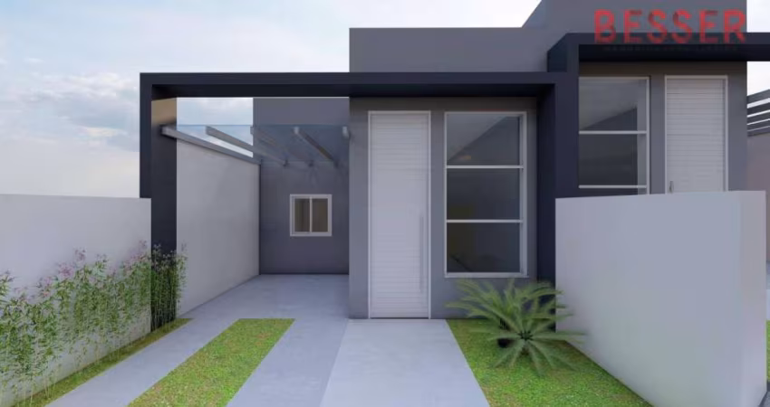 Casa com 2 dormitórios à venda, 62 m² por R$ 315.000,00 - Vargas - Sapucaia do Sul/RS