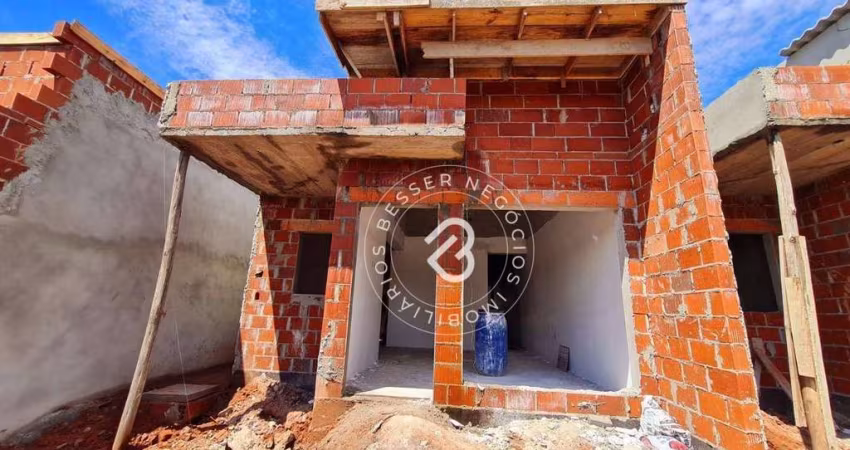 Casa com 3 dormitórios à venda, 55 m² por R$ 389.000,00 - Feitoria - São Leopoldo/RS