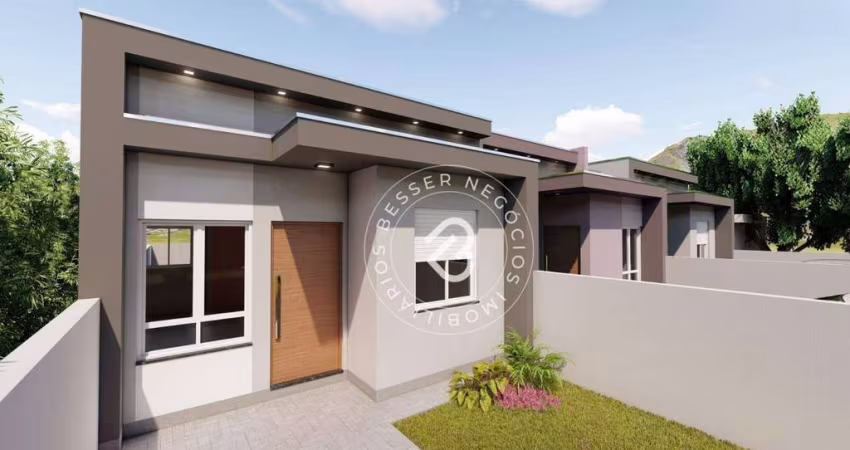 Casa com 2 dormitórios à venda, 55 m² por R$ 339.000,00 - Pasqualini - Sapucaia do Sul/RS