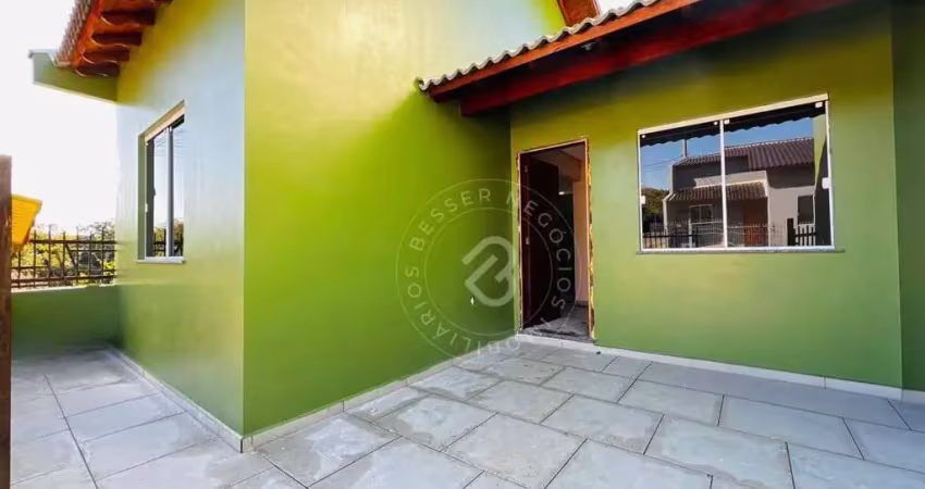 Casa com 2 dormitórios à venda, 70 m² por r$ 275.000,00 - recanto verde - sapucaia do sul/rs