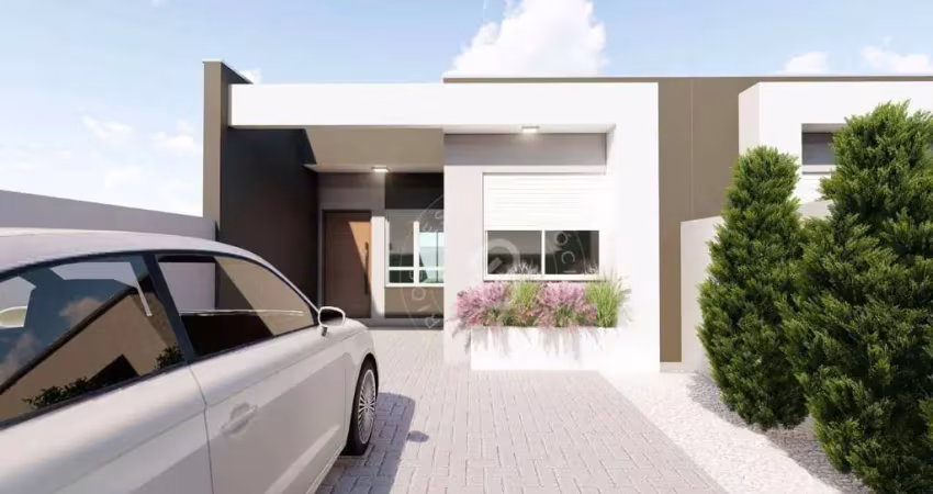 Casa com 2 dormitórios à venda, 61 m² por r$ 554.000,00 - santo inácio - esteio/rs