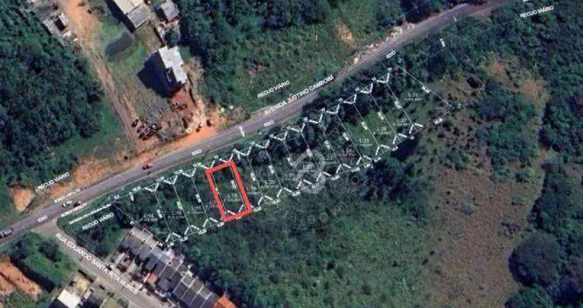 Terreno à venda, 300 m² por r$ 135.000 - camboim - sapucaia do sul/rs