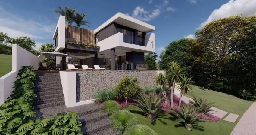 Linda casa com vista, 4 suítes e piscina, condomínio alphaville, vespasiano, mg