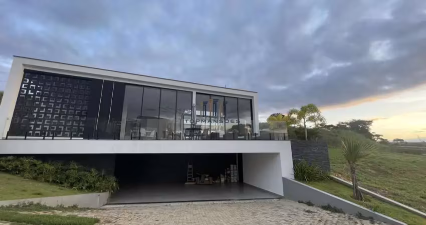 Casa moderna mobiliada com 4 quartos, spa e piscina em alphaville vespasiano