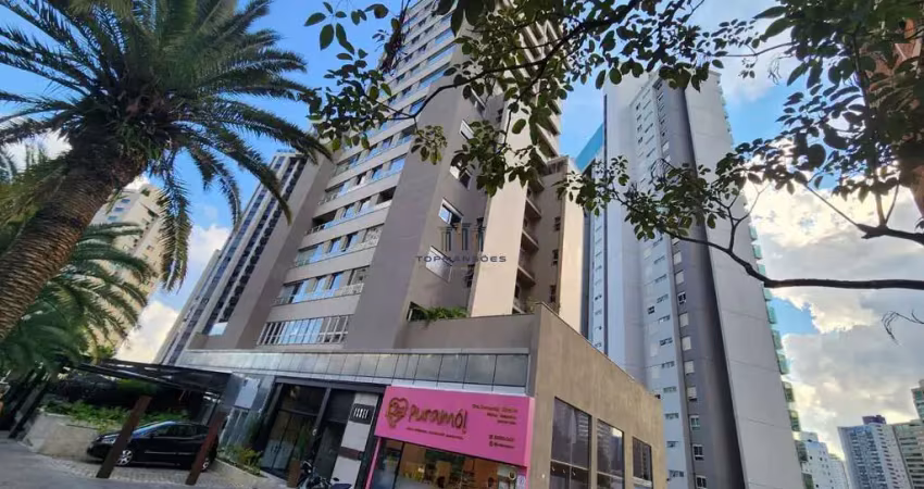 Cobertura decorada e mobiliada, lazer completo, 1 quarto e 3 vagas a no vila da