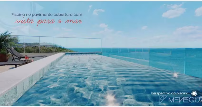 Apartamento 2 quartos na planta em guarapari - resiencial duna, empreendimento na quadra do mar com lazer completo em 100 meses