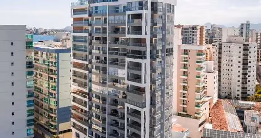 Apartamento 2 quartos (1 suíte) na praia do morro – vista para o mar e lazer completo na cobertura