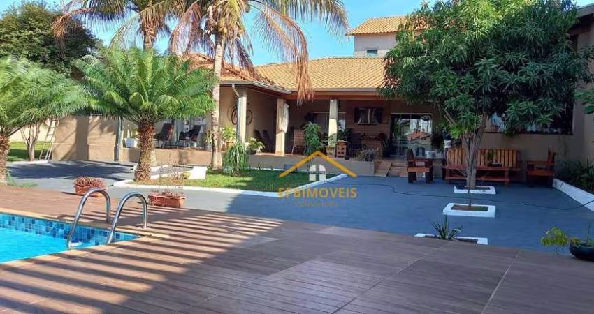 Chácara com 5 dormitórios à venda, 1050 m² por R$ 1.500.000 - Parque Dom Pedro II - Americana/SP