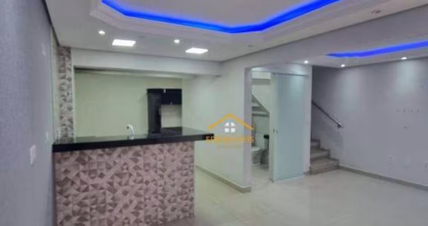 Sobrado com 3 dormitórios à venda, 90 m² por R$ 320.000 - Jardim Capuava - Nova Odessa/SP