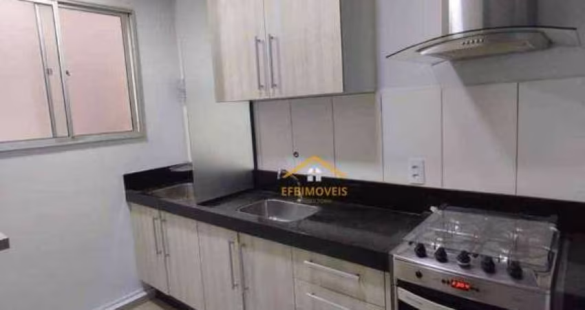 Apartamento com 2 dormitórios à venda, 49 m² por R$ 180.000,00 - Jardim Recanto - Americana/SP