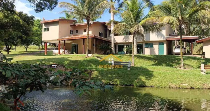 Chácara com 3 dormitórios à venda, 5600 m² por r$ 1.800.000,00 - novo méxico - limeira/sp