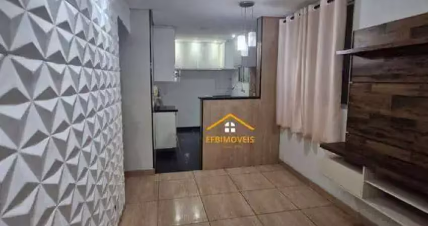 Apartamento com 2 dormitórios, 49 m² - venda por r$ 180.000,00 ou aluguel por r$ 1.870,00/mês - jardim recanto - americana/sp