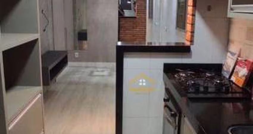 Apartamento com 2 dormitórios, 49 m² - venda por R$ 230.000,00 ou aluguel por R$ 1.697,95/mês - Jardim Recanto - Americana/SP