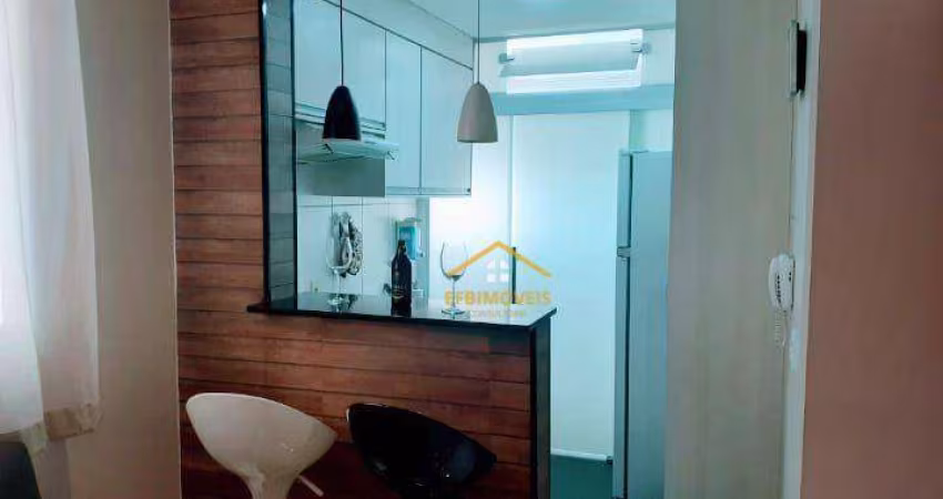 Apartamento com 2 dormitórios à venda, 49 m² por R$ 185.000 - Jardim Recanto - Americana/SP