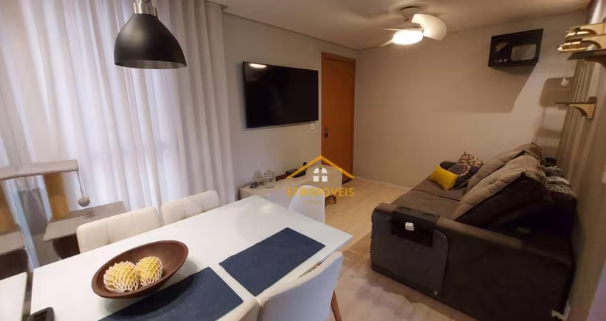 Apartamento com 2 dormitórios à venda, 40 m² por R$ 210.000 - Morada do Sol - Americana/SP