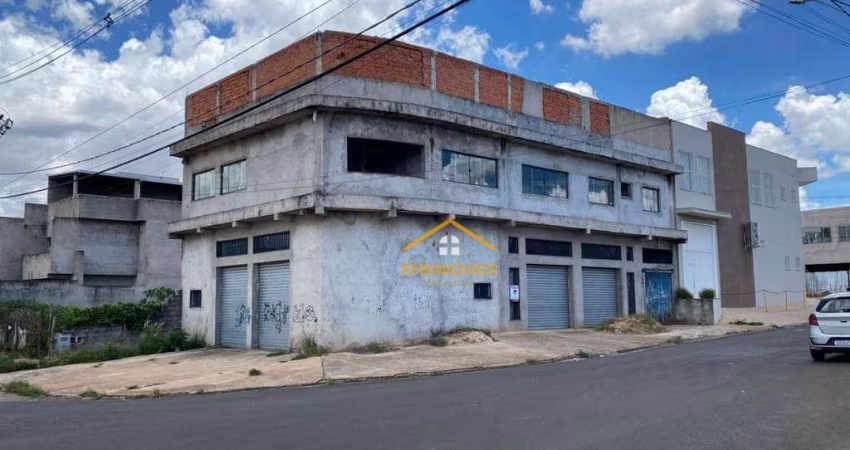 Salão, 307 m² - venda por R$ 750.000 ou aluguel por R$ 1.800/mês - Jardim Monte Das Oliveiras - Nova Odessa/SP
