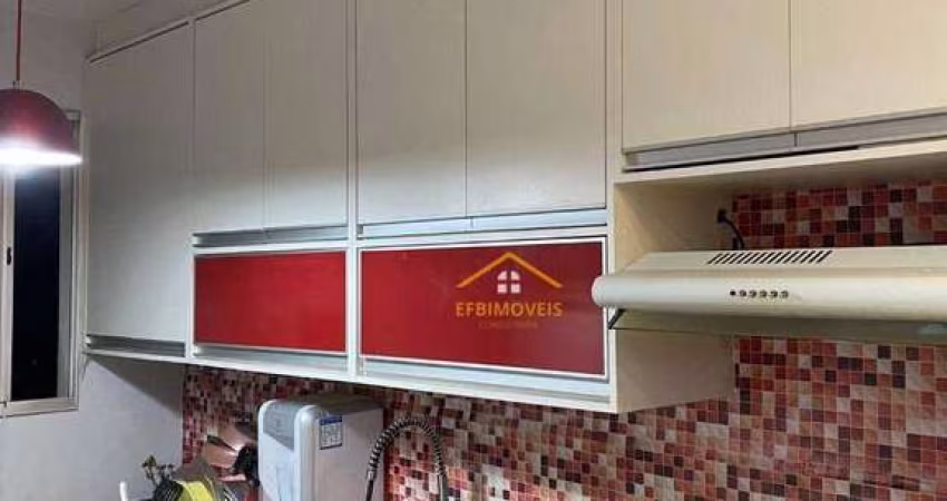 Apartamento com 2 dormitórios à venda, 49 m² por R$ 210.000,00 - Jardim Recanto - Americana/SP