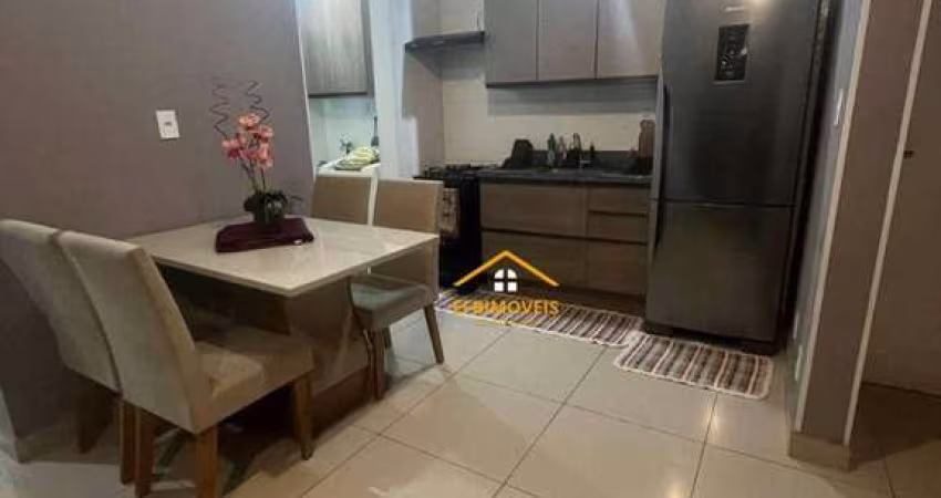 Apartamento com 2 dormitórios à venda, 50 m² por R$ 265.000 - Nova Odessa - Nova Odessa/SP