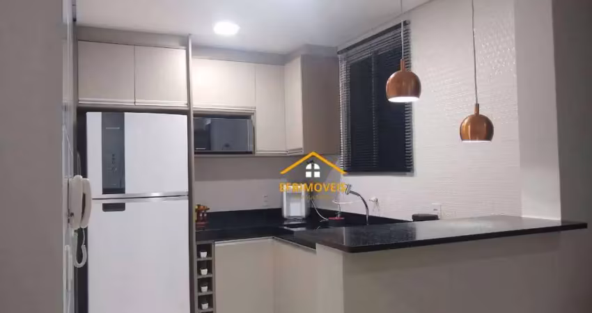 Apartamento com 2 dormitórios para alugar, 49 m² por r$ 1.700/mês - jardim recanto - americana/sp