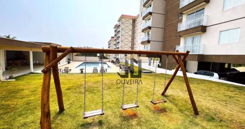 Apartamento com 2 dormitórios à venda, 70 m² por r$ 415.000,00 - atibaia belvedere - atibaia/sp