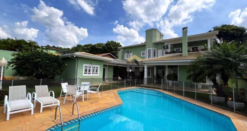 Casa com 5 dormitórios à venda, 465 m² por R$ 2.580.000,00 - Condomínio Shambala I - Atibaia/SP