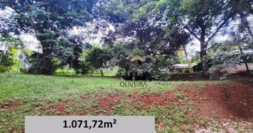 Terreno à venda, 1071 m² por R$ 1.060.000,00 - Condominio Porto Atibaia - Atibaia/SP