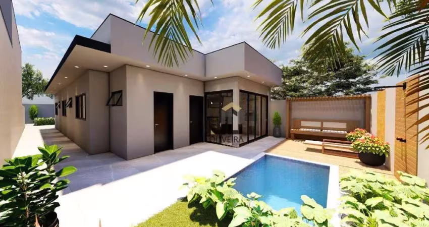 Casa com 3 dormitórios à venda, 99 m² por R$ 650.000,00 - Jardim Estância Brasil - Atibaia/SP
