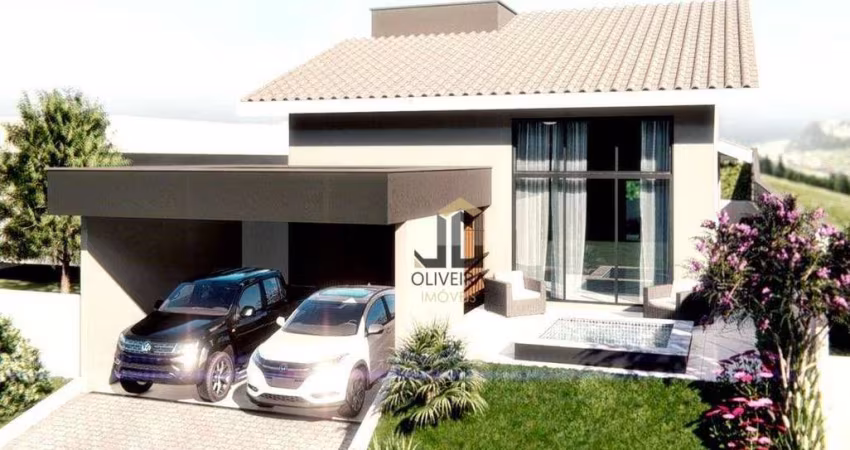 Casa com 3 dormitórios à venda, 201 m² por R$ 1.750.000,00 - Elementum Residencial Atibaia - Atibaia/SP