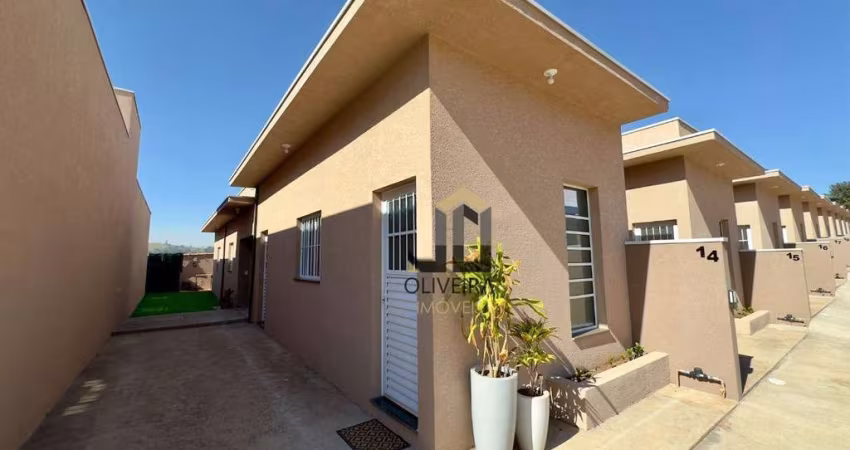 Casa com 2 dormitórios à venda, 59 m² por R$ 350.000,00 - Jardim Santa Fe - Bom Jesus dos Perdões/SP