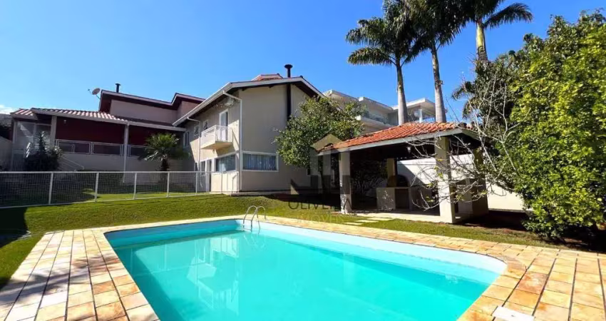 Casa com 5 dormitórios à venda, 335 m² por r$ 3.050.000 - resid fazenda do porto - atibaia/sp