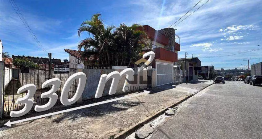 Terreno à venda, 330 m² por r$ 500.000,00 - alvinópolis - atibaia/sp