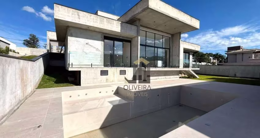 Casa com 4 dormitórios à venda, 371 m² por r$ 3.600.000,00 - condomínio equilibrium - atibaia/sp
