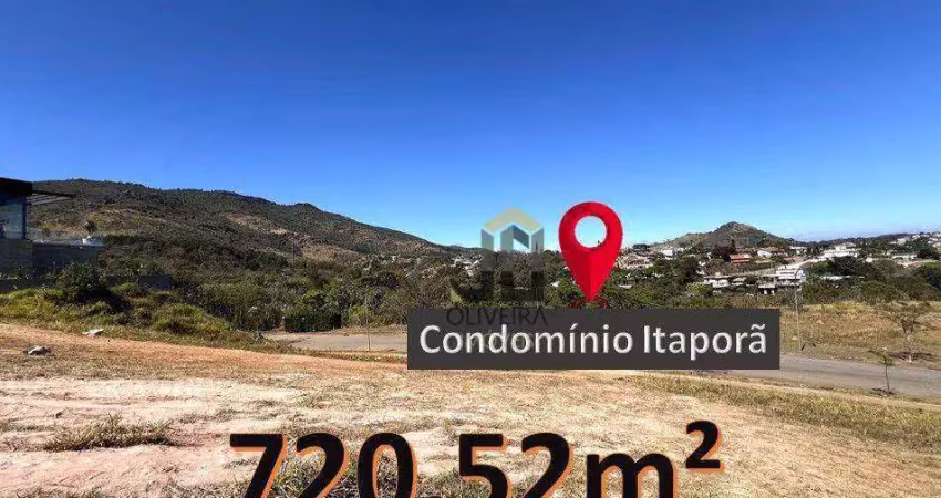 Terreno à venda, 720 m² por r$ 950.000 - condomínio itaporã - atibaia/sp