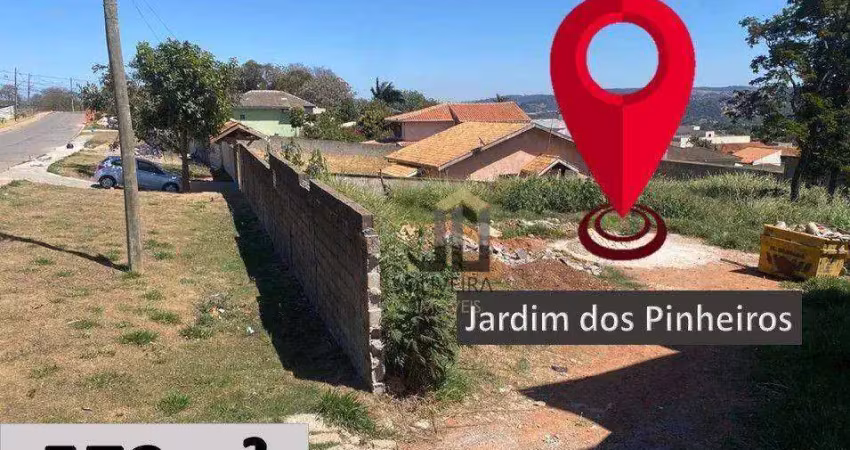 Terreno à venda, 573 m² por r$ 570.000 - jardim dos pinheiros - atibaia/sp