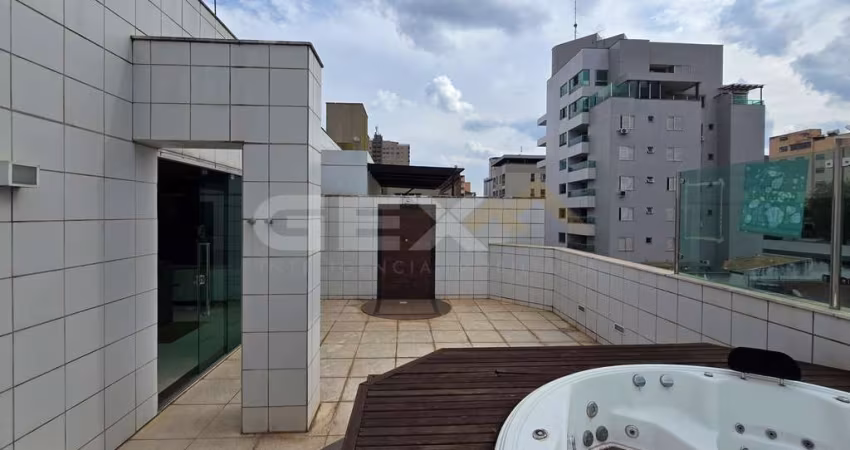 Cobertura com 4 quartos, espaço gourmet completo e 3 vagas no bairro Sidil.