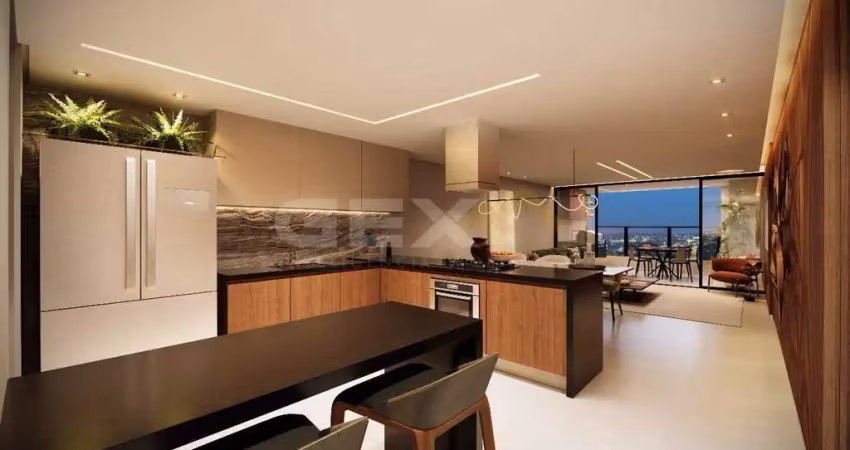Apartamento à venda em construção no centro, 3 quartos sendo 1 suíte com closet.