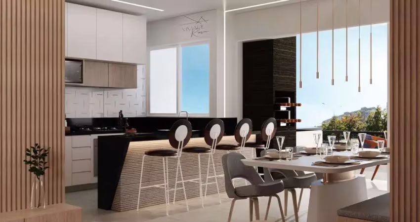 Apartamento tipo em construção no bairro santa clara.