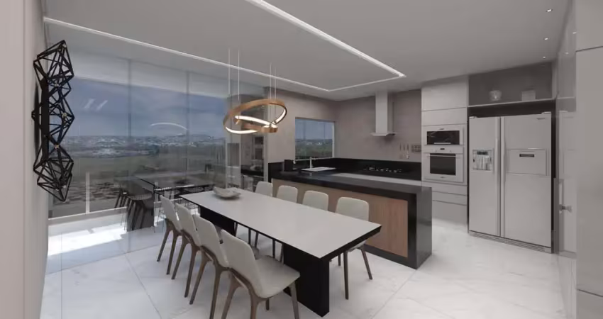 Apartamento tipo em construção no bairro santa clara.