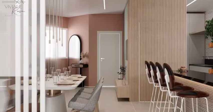 Apartamento tipo em construção no bairro santa clara.